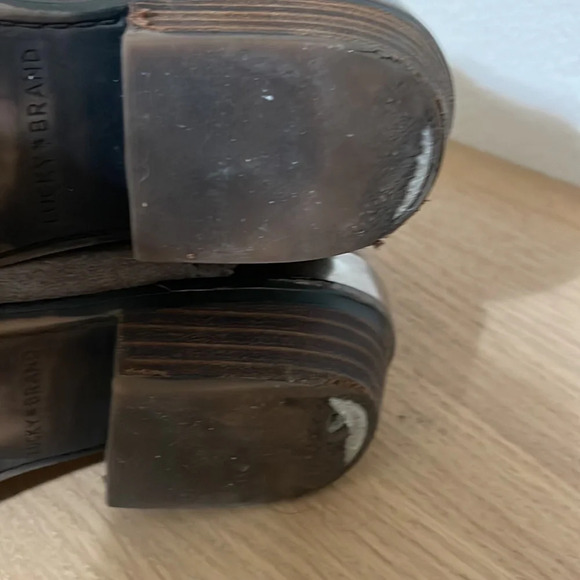 Lucky ankle booties size 6 tan brown - Picture 11 of 16